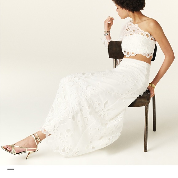 Ba&Sh Set - Vesper Top & Vadja Eyelet Maxi Skirt - Picture 7 of 8